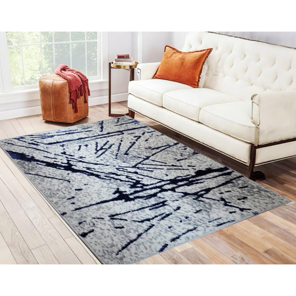 17 Stories Rashondra Machine Woven Polyester Rug Wayfair Canada
